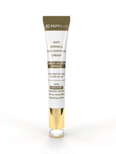 Peptilux - Cremă pentru conturul ochilor antirid 'efect shock action' cu LIPHASYN™ - 20 ml