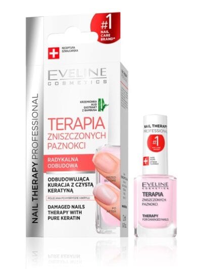 Tratament pentru unghii deteriorate Eveline Nail Therapy 12 ml