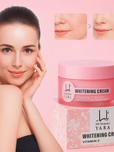 Crema Albire cu Vitamina C și Complex Triple VC Yara, 150ml - Luminozitate și Uniformizare